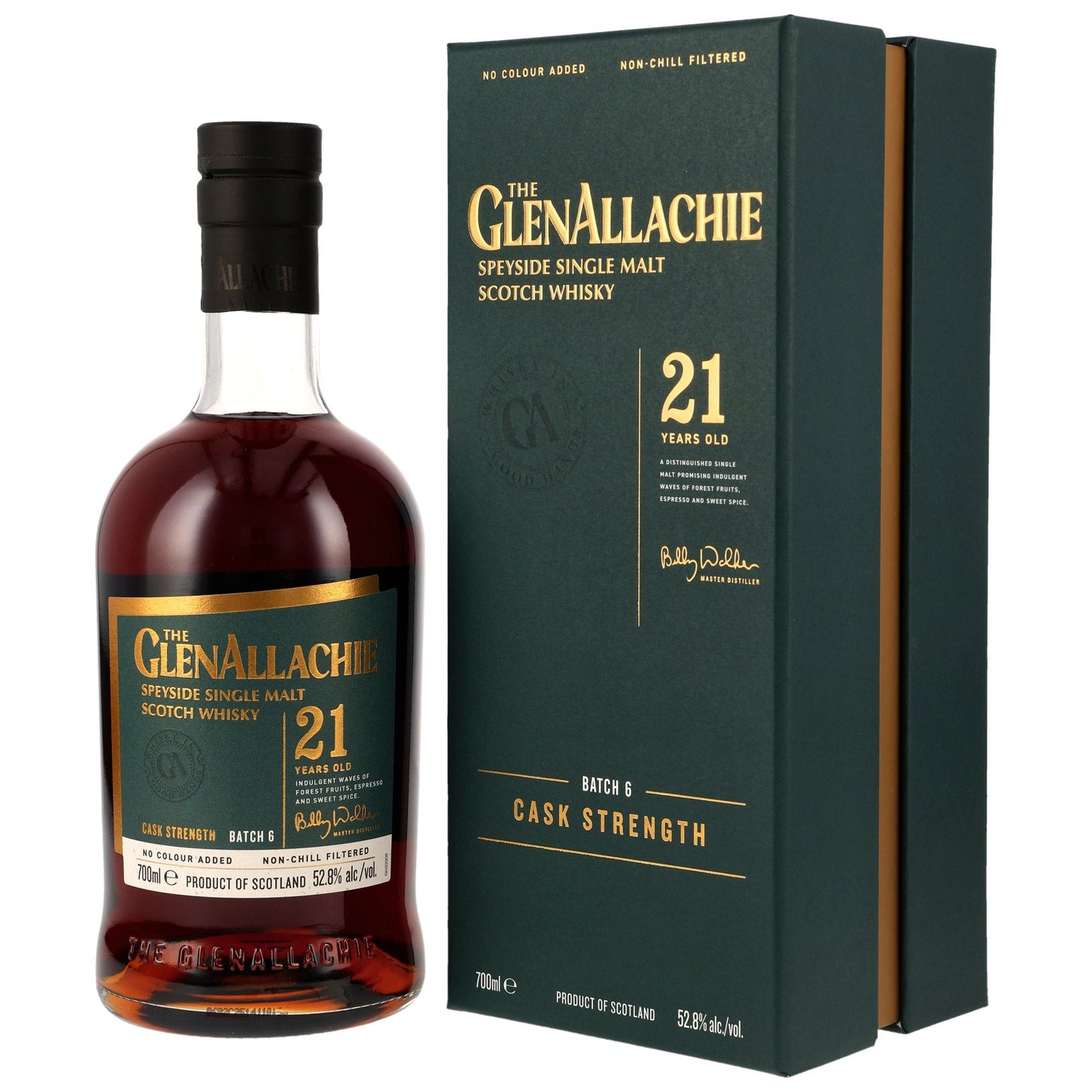 GlenAllachie 21 - PX & Oloroso Sherry Casks - Batch 6