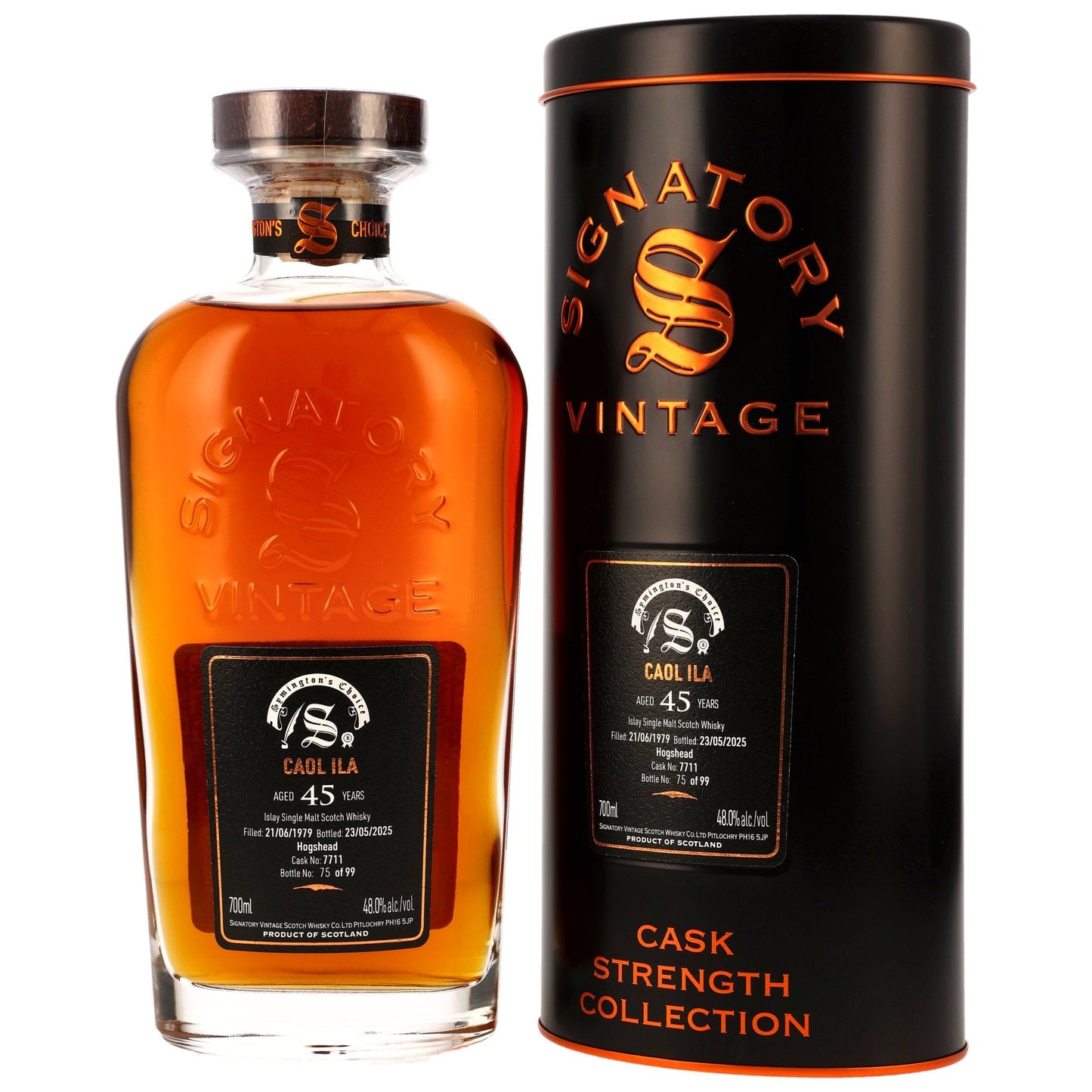 Caol Ila 45 1979/2025 - Signatory Vintage - Symingtons Choice #7711