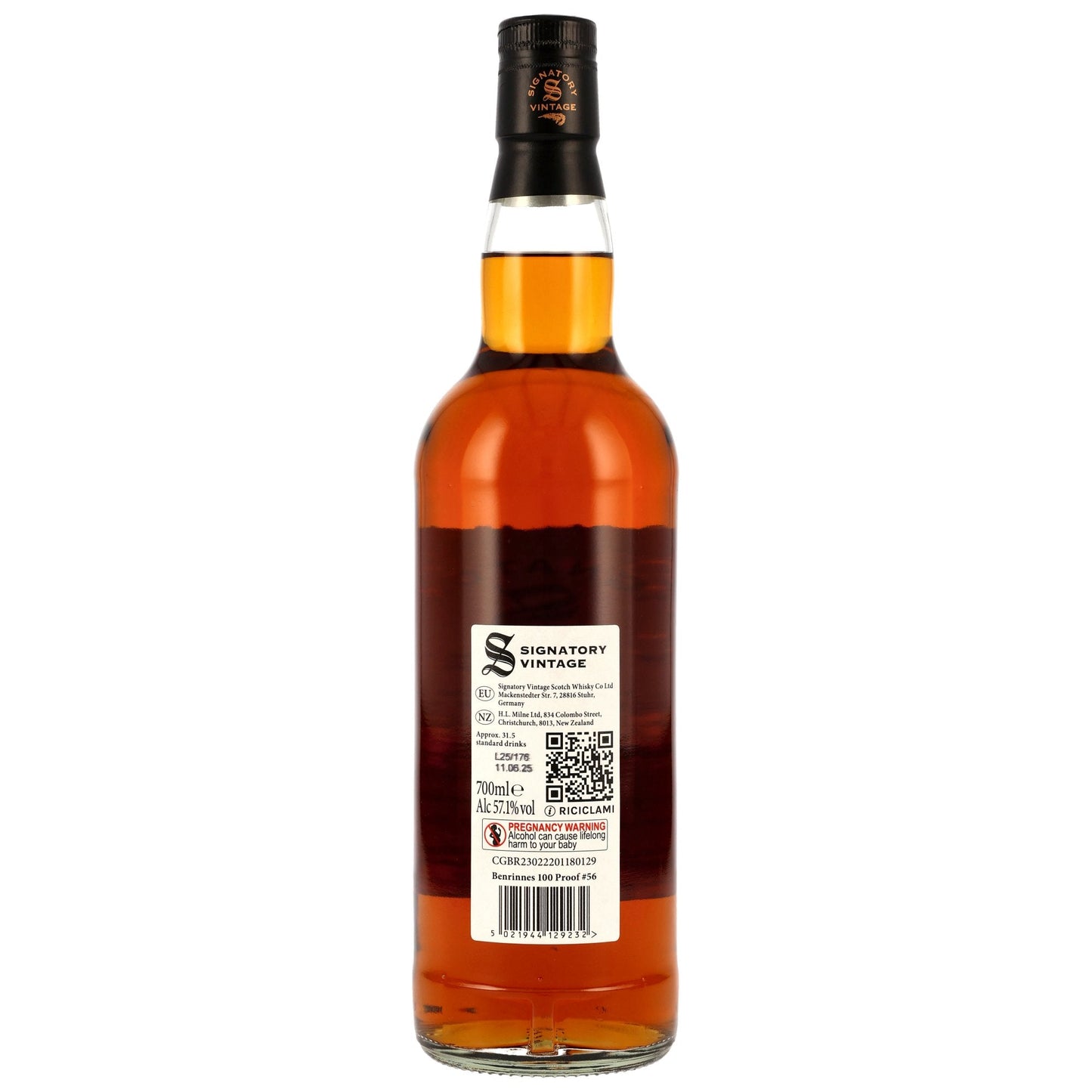 Benrinnes 13 2012/2025 - Signatory Vintage - 100 PROOF #56