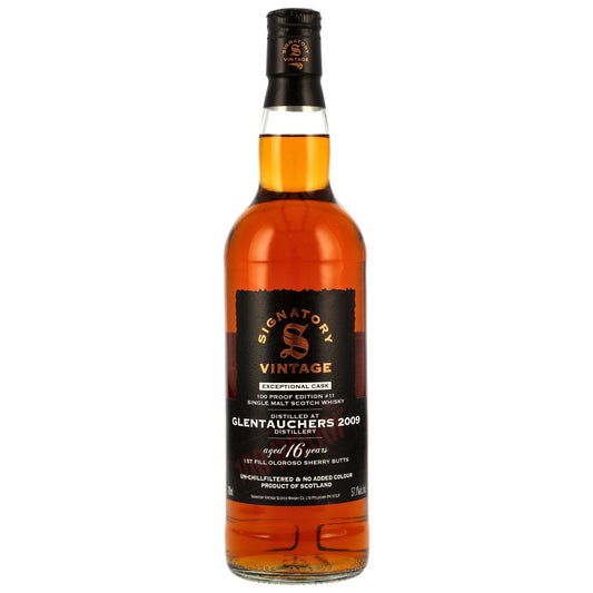 Glentauchers 16 2009/2025 - Signatory Vintage - 100 PROOF Exceptional Cask Edition #11