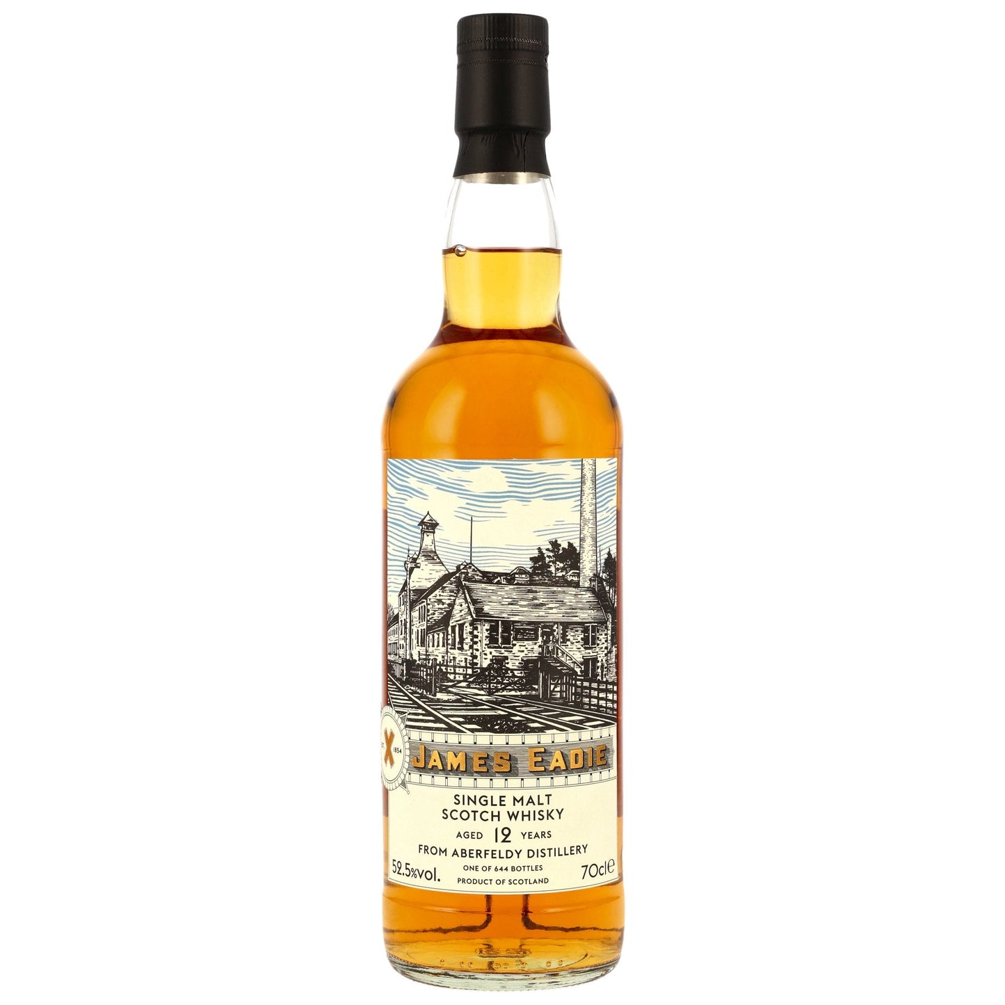 Aberfeldy 12 2013/2025 - James Eadie - Two First Fill Bourbon Hogsheads