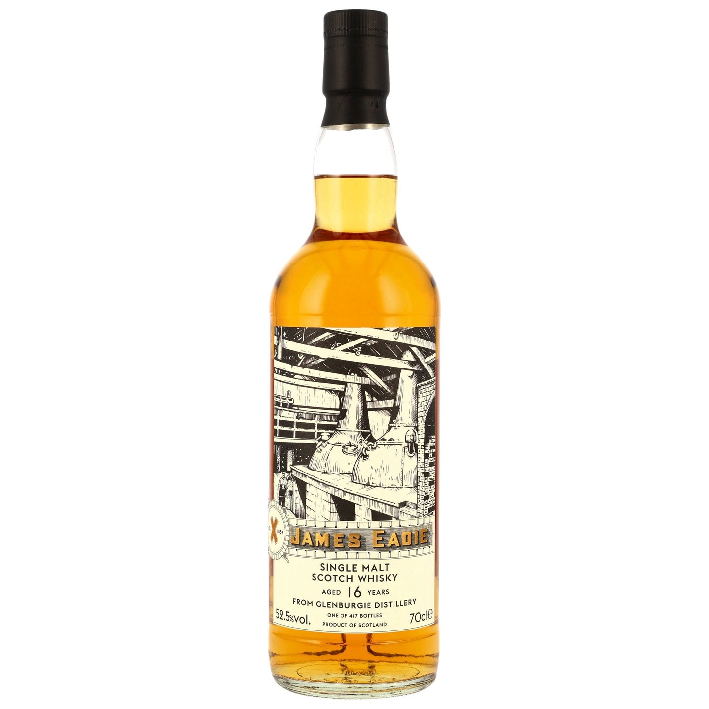 Glenburgie 16 2009/2025 - James Eadie - Two First Fill Bourbon Barrels