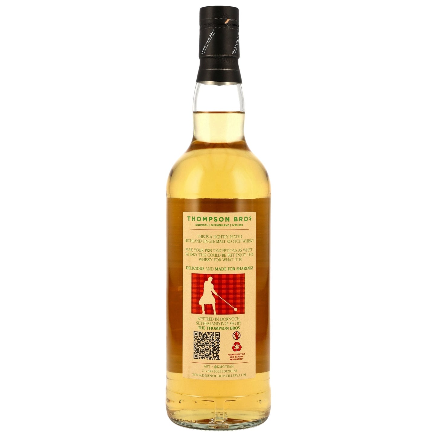 Highland Single Malt 18 - Thompson Bros. - Lightly Peated