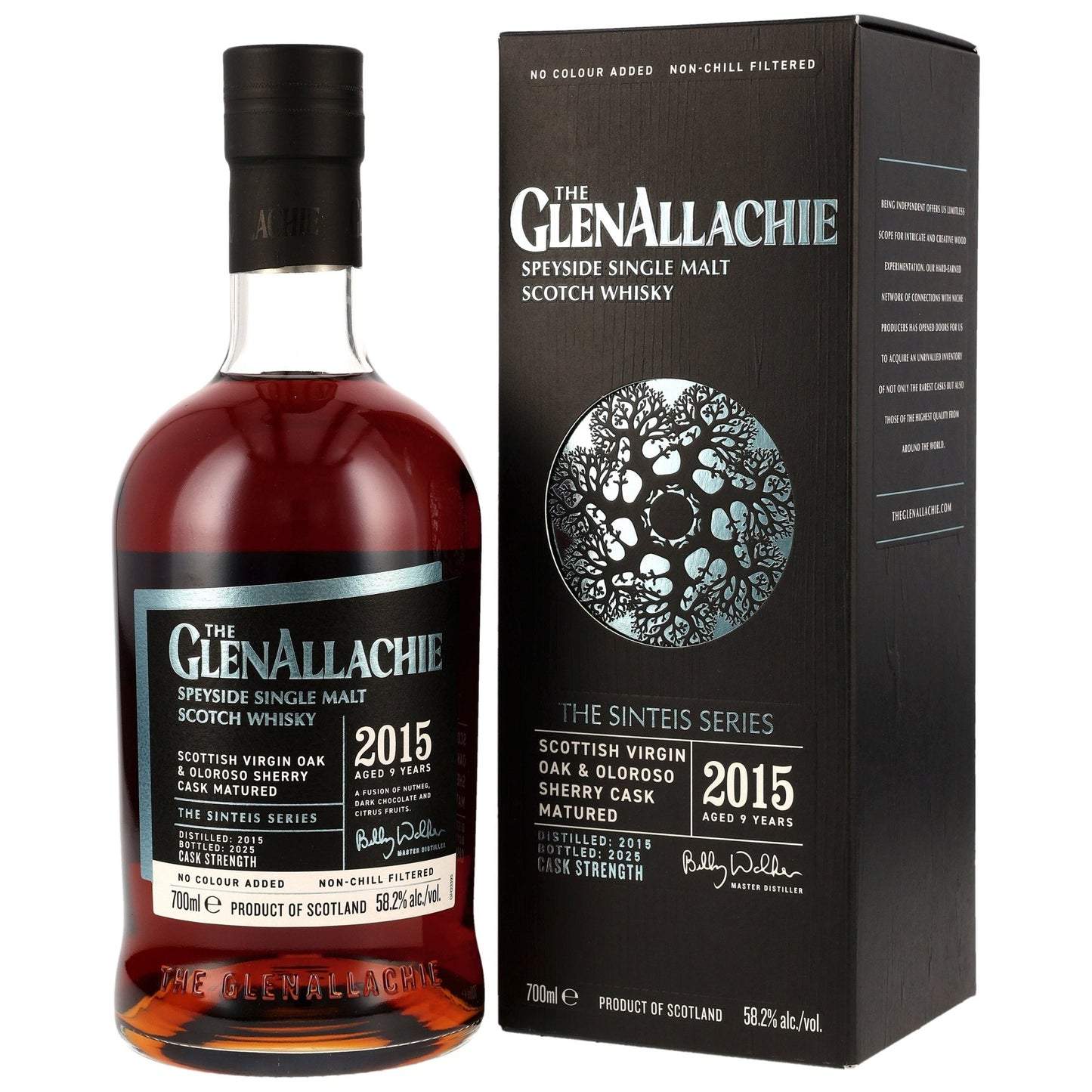 GlenAllachie 9 2015/2025 - Sinteis Series Part II - Scottish Virgin Oak & Oloroso Sherry