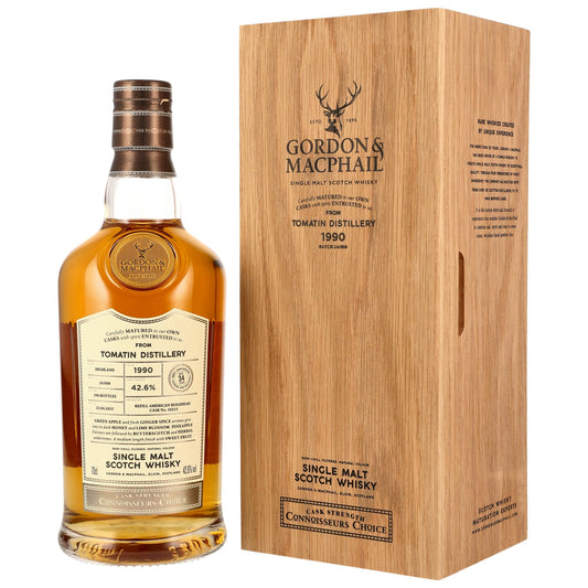 Tomatin 34 1990/2025 - Gordon & MacPhail Connoisseurs Choice - Refill American Hogshead #10213