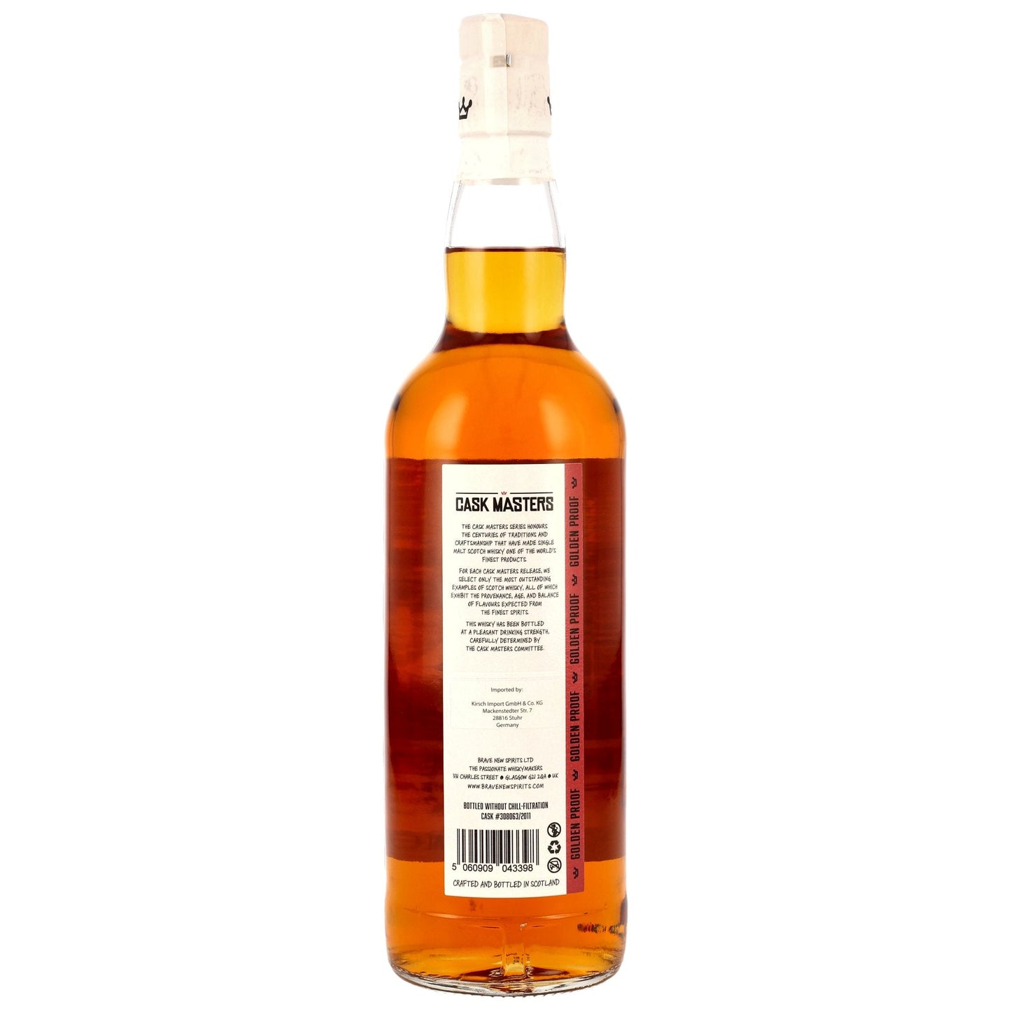 Blair Athol 13 2011/2025 - Cask Masters (Brave New Spirits) - 1st Fill Oloroso Sherry Cask #308063