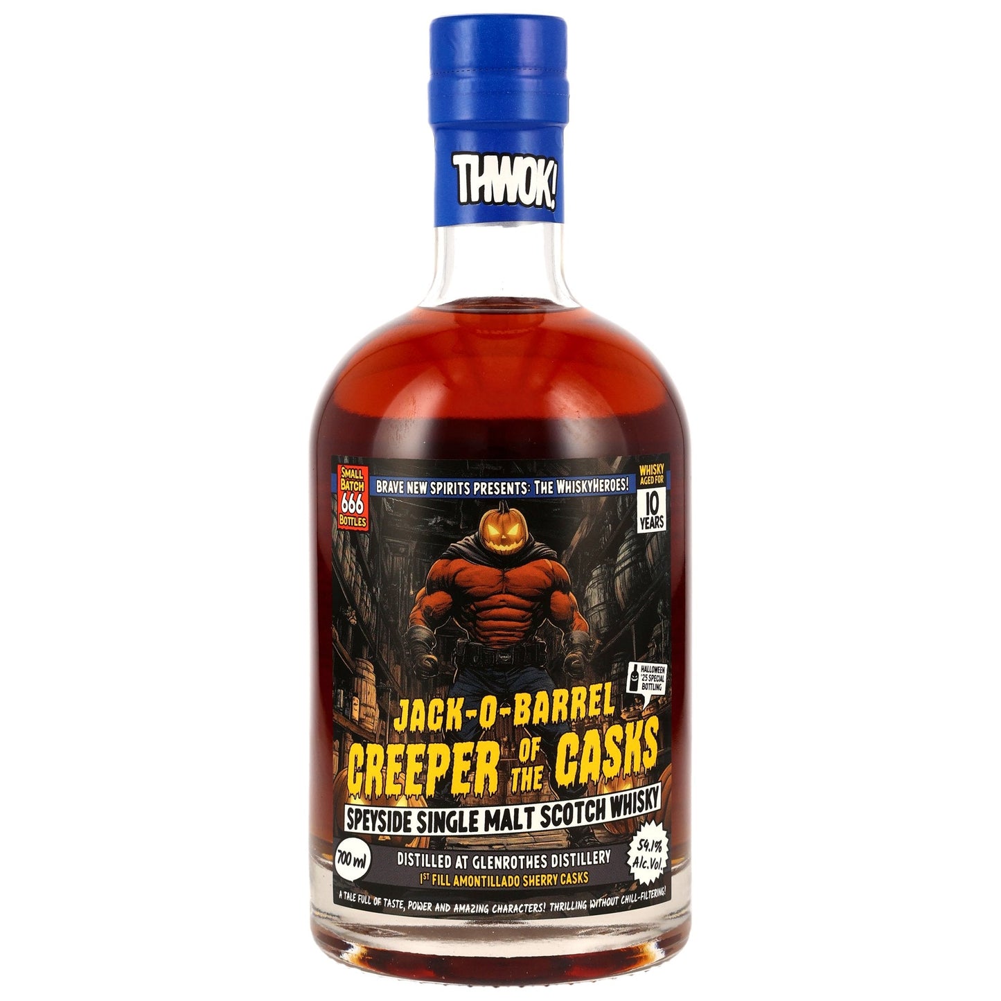 Glenrothes 10 - Whisky Heroes: Jack-o-Barrel: Creeper of the Casks - Amontillado Sherry Casks