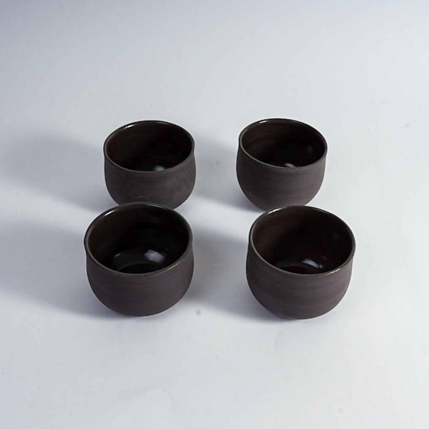 Ocha Teetasse grau/schwarz | Matcha Tasse