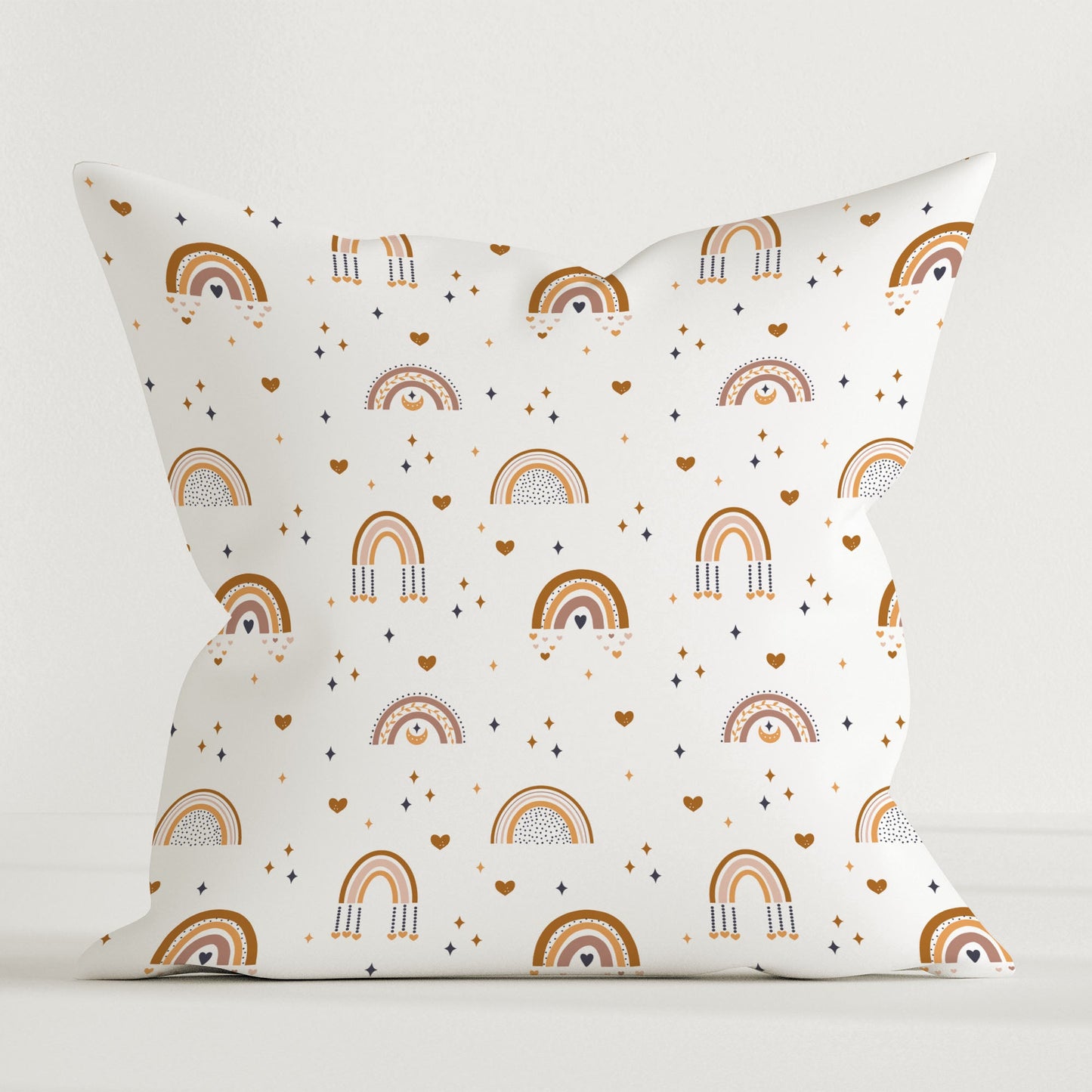 “Boho Rainbow” Premium Kinder Dekokissen