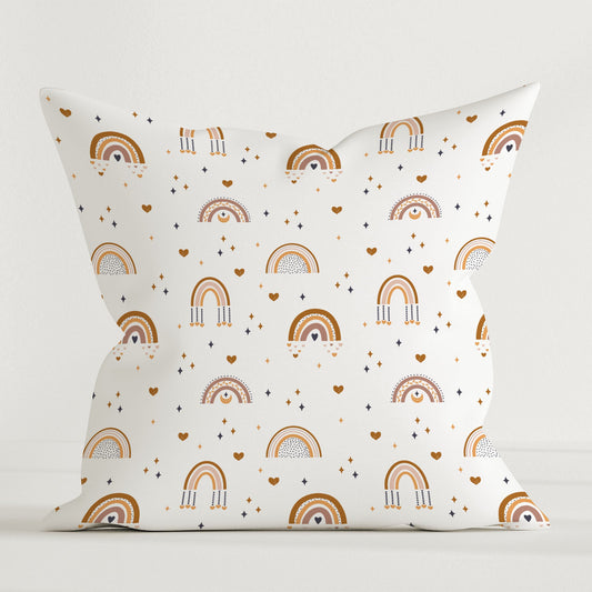 “Boho Rainbow” Premium Kinder Dekokissen