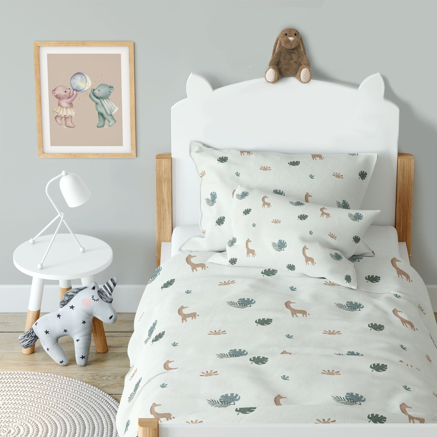 “Dschungel” Premium Kinderbettwäsche