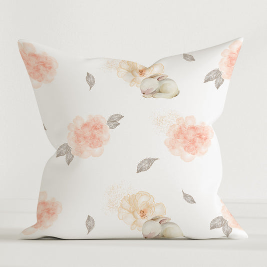 "Blumenhase" Kinder Dekokissen