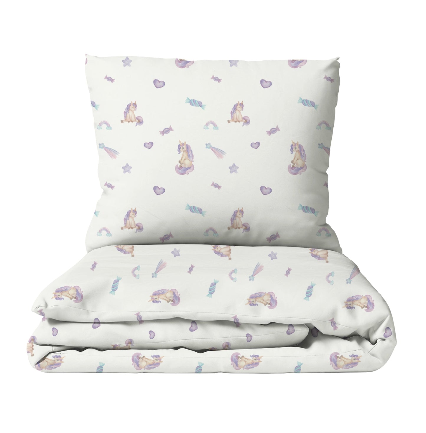 “Kleine Einhörner” Premium Kinderbettwäsche