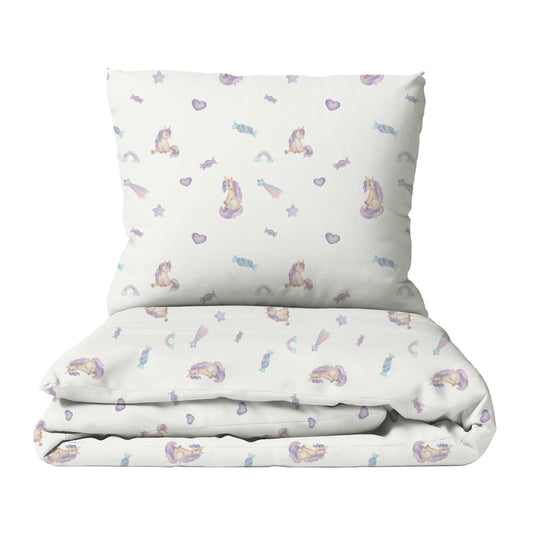 “Kleine Einhörner” Premium Kinderbettwäsche