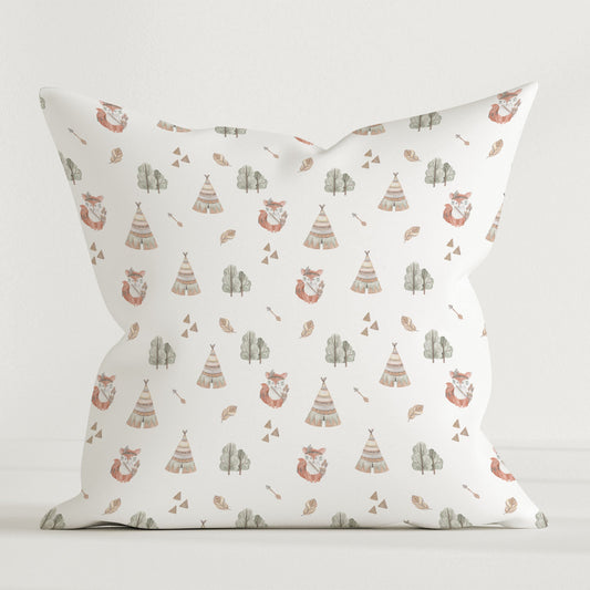 “Boho Fuchs” Premium Kinder Dekokissen