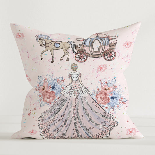 "Blumenprinzessin" Kinder Dekokissen