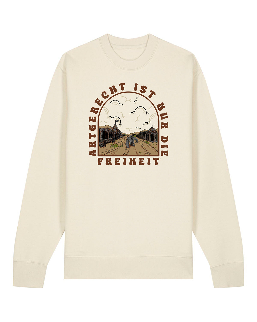 "Artgerecht ist nur die Freiheit" Sweater