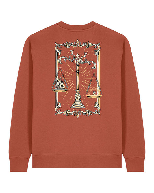 "Balance of Injustice" Sweater