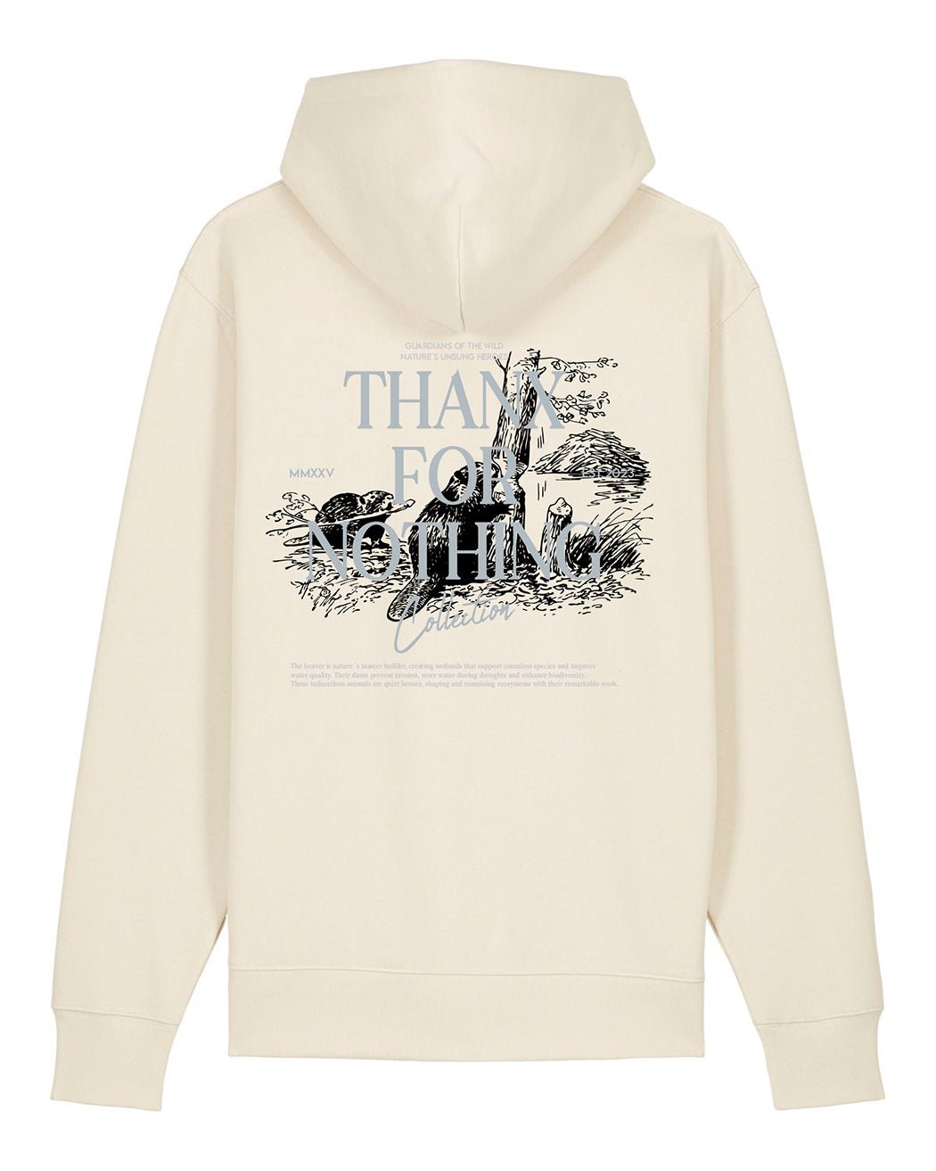 "Guardians of the Wild: Beaver" Unisex Hoodie