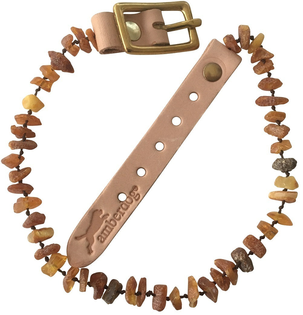 Hunde Bernsteinkette SuperFlex