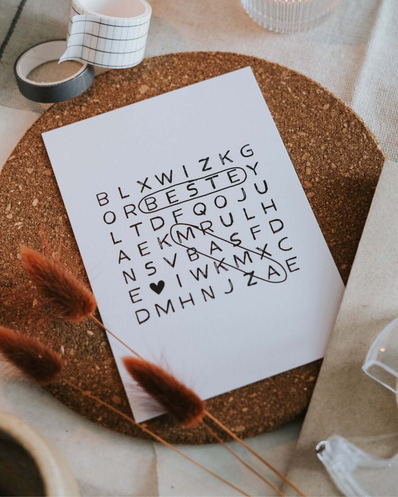 Beste Mama · Postkarte