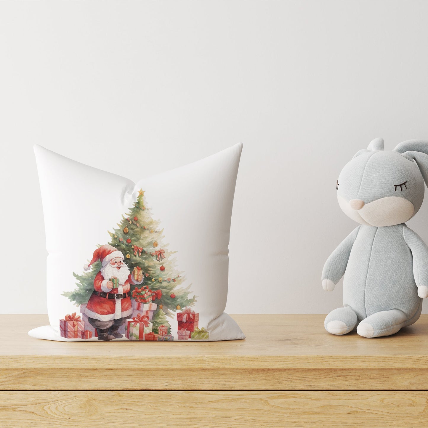 "Weihnachtsmann" Premium Dekokissen