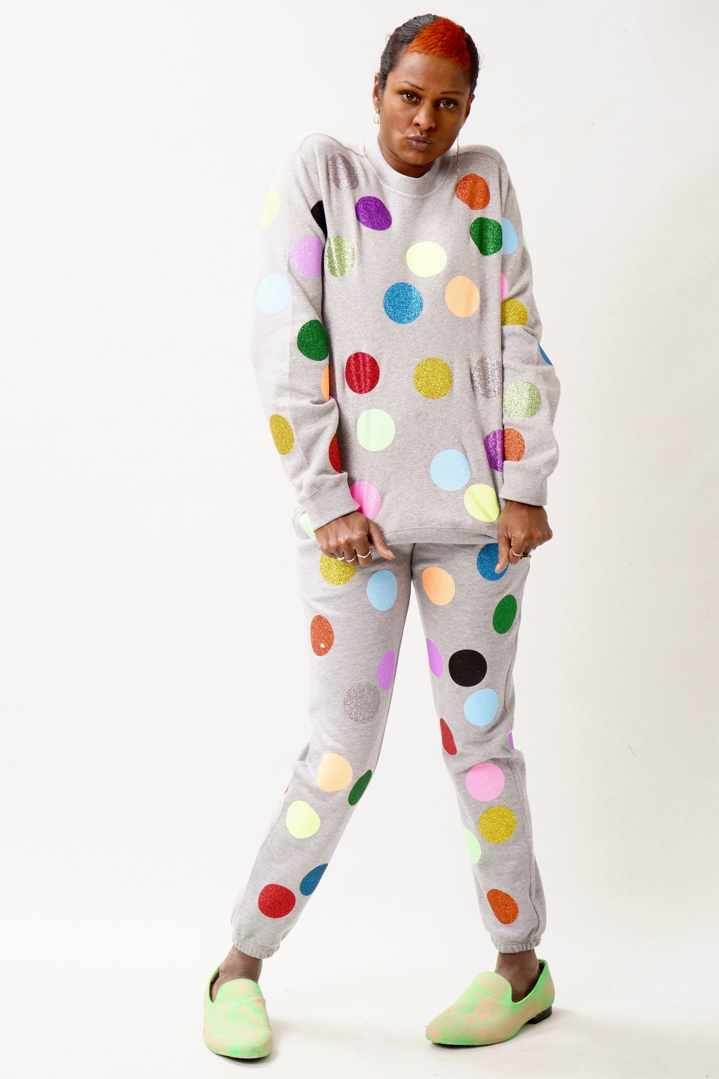 Balls Glitter Joggers