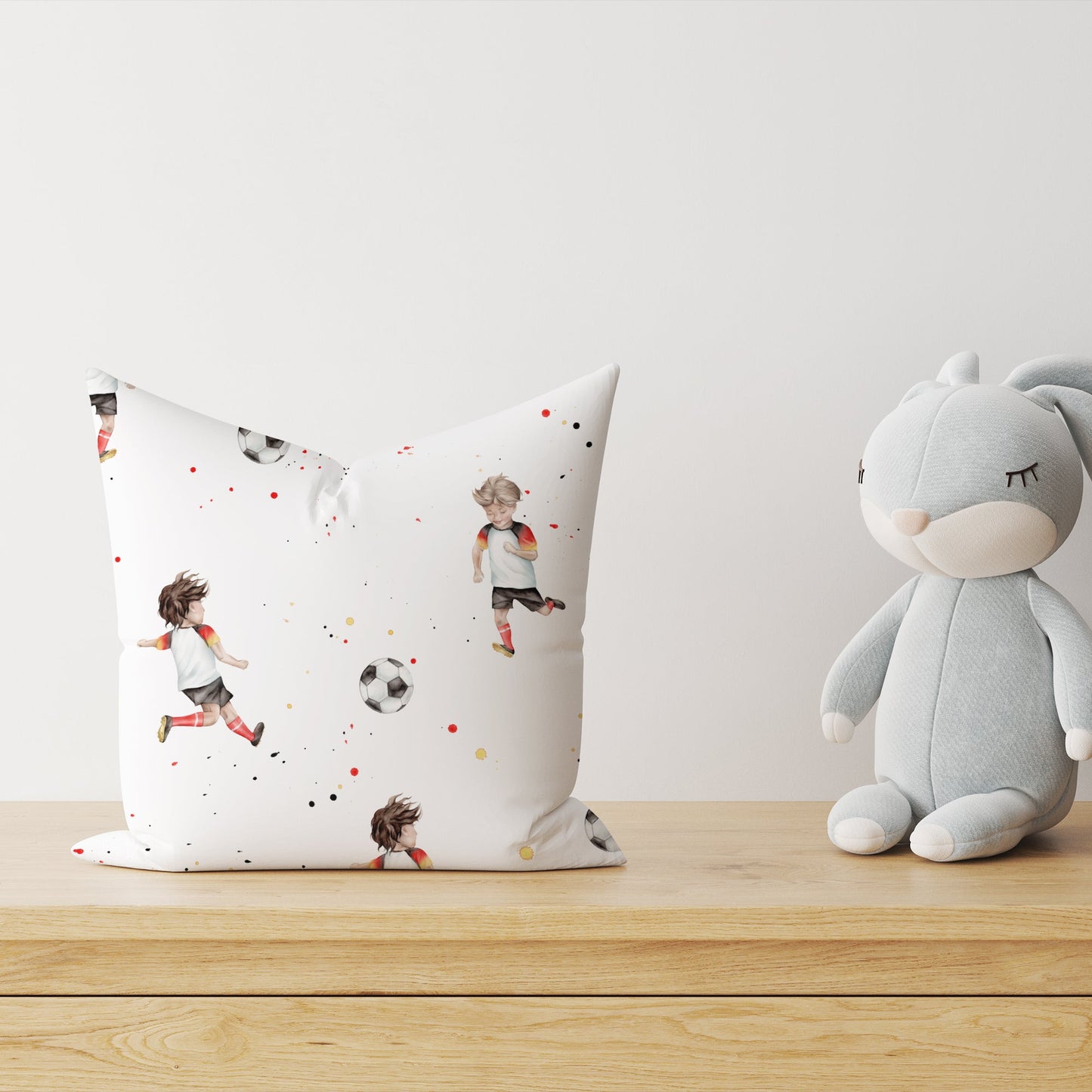 "Fussball" Premium Kinder Dekokissen