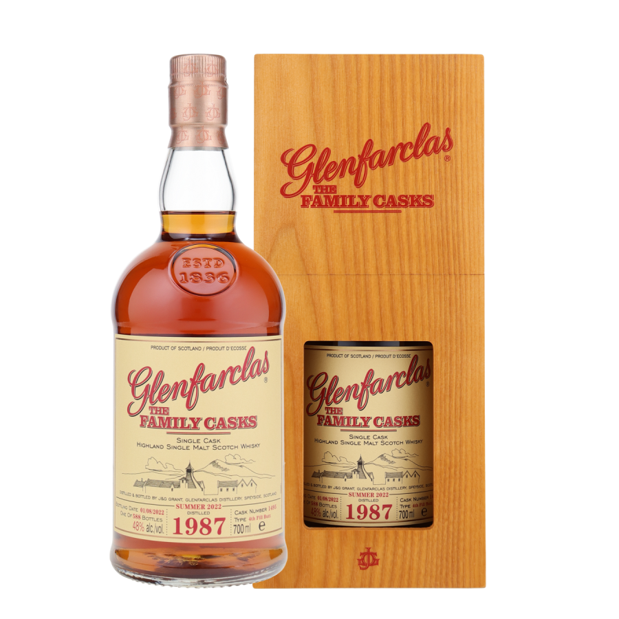 Glenfarclas 1987/2022 - The Family Caks - Summer 2022