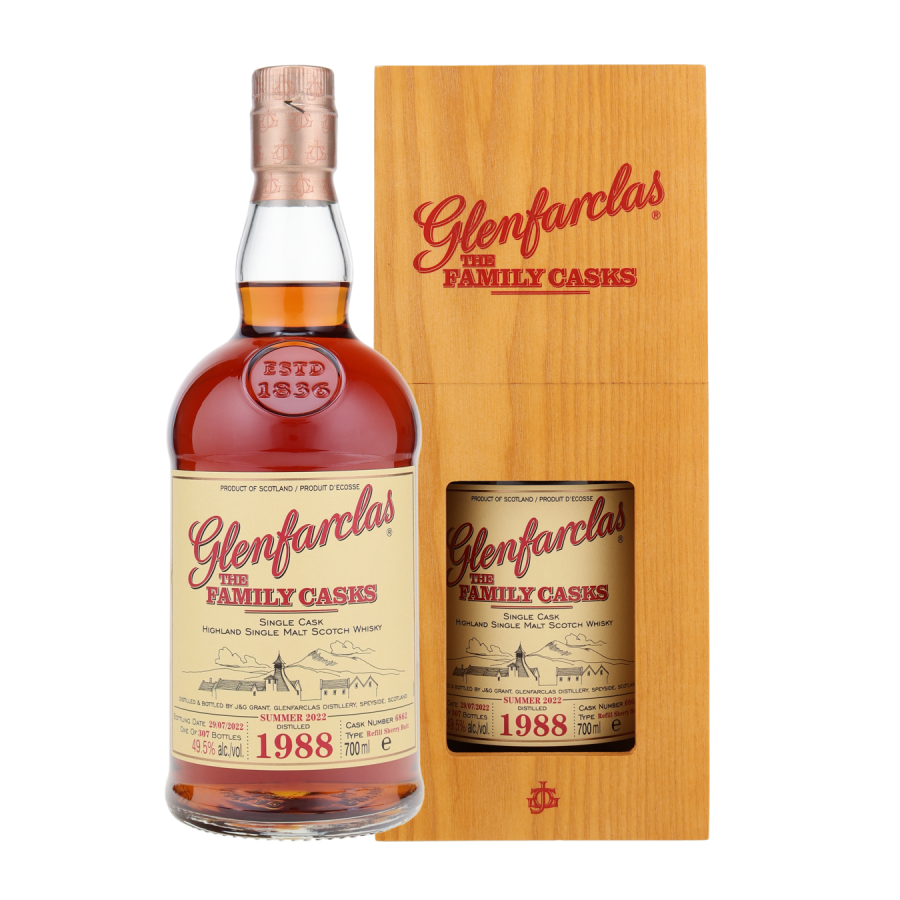 Glenfarclas 1988/2022 - The Family Caks - Summer 2022