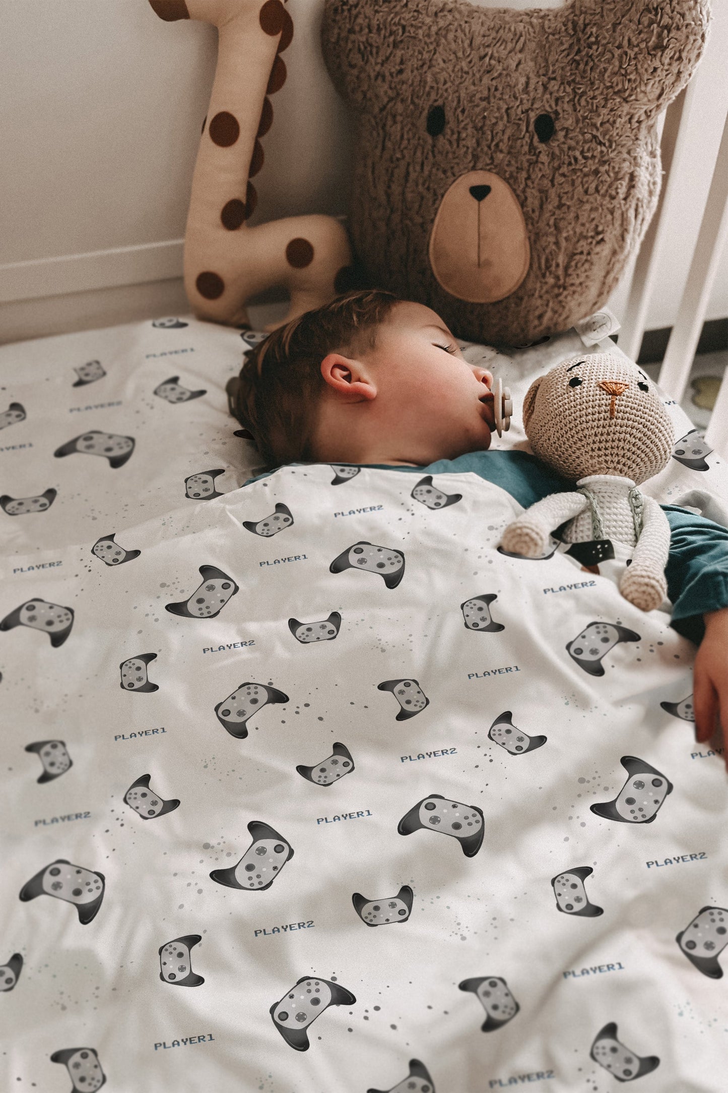 "Gamer" Premium Kinderbettwäsche