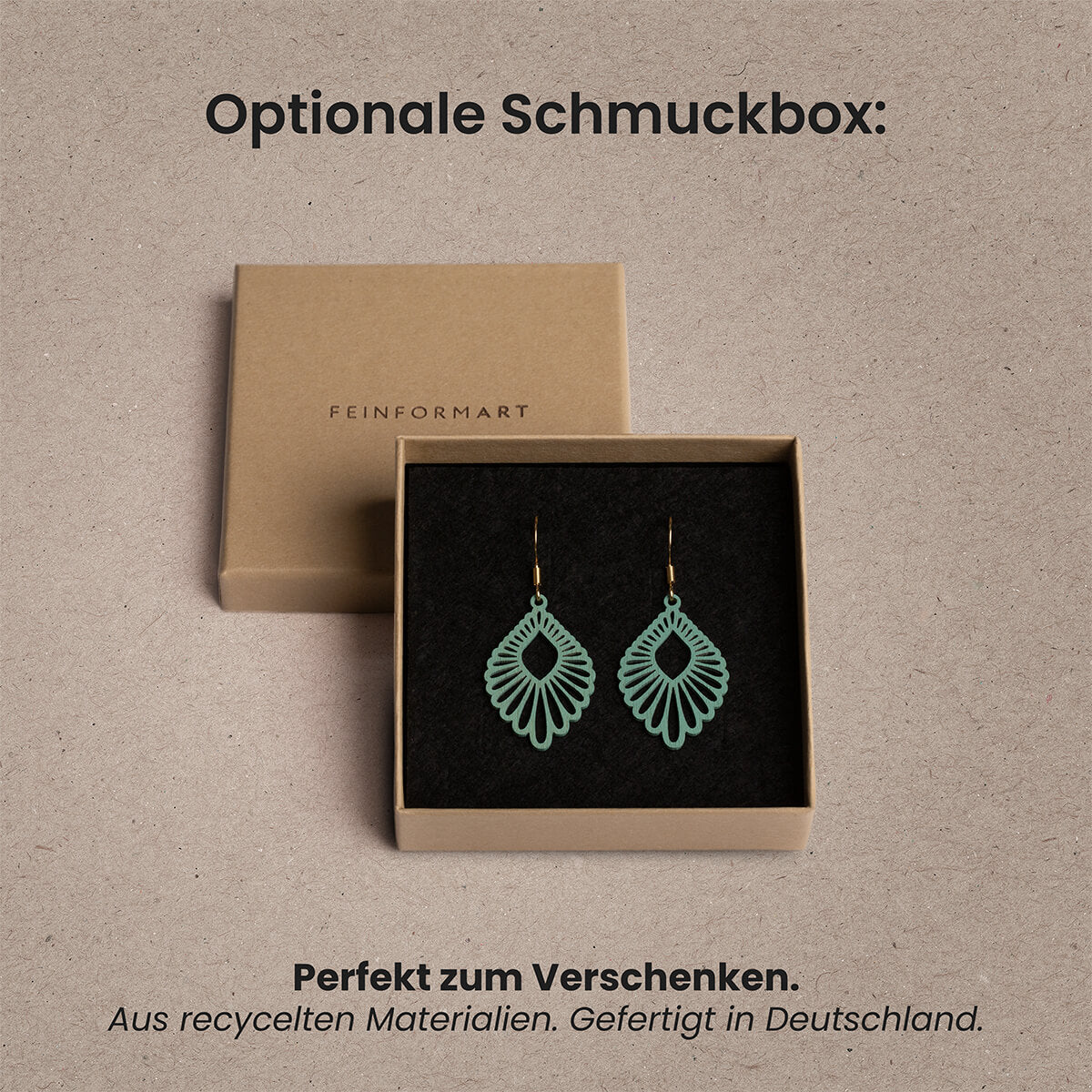 Ohrringe / Ohrhänger aus Holz | Boho