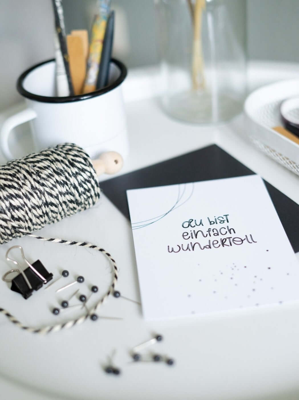 Du bist wundertoll · Postkarte