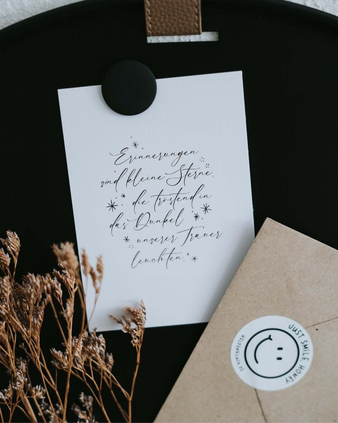 Kleine Sterne · Postkarte