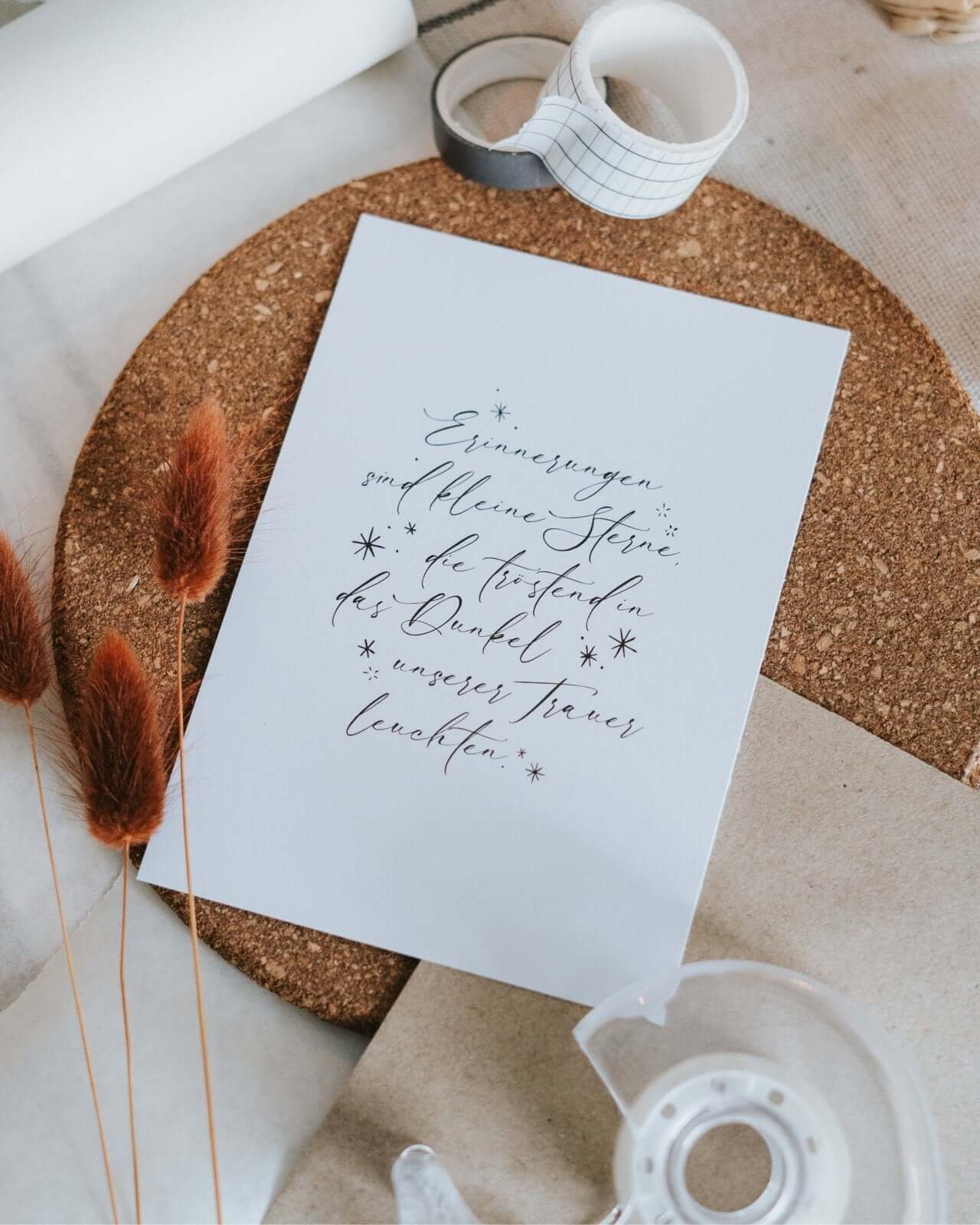 Kleine Sterne · Postkarte