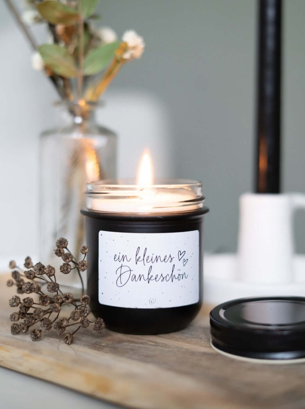 Ein kleines Dankeschön · Kerze