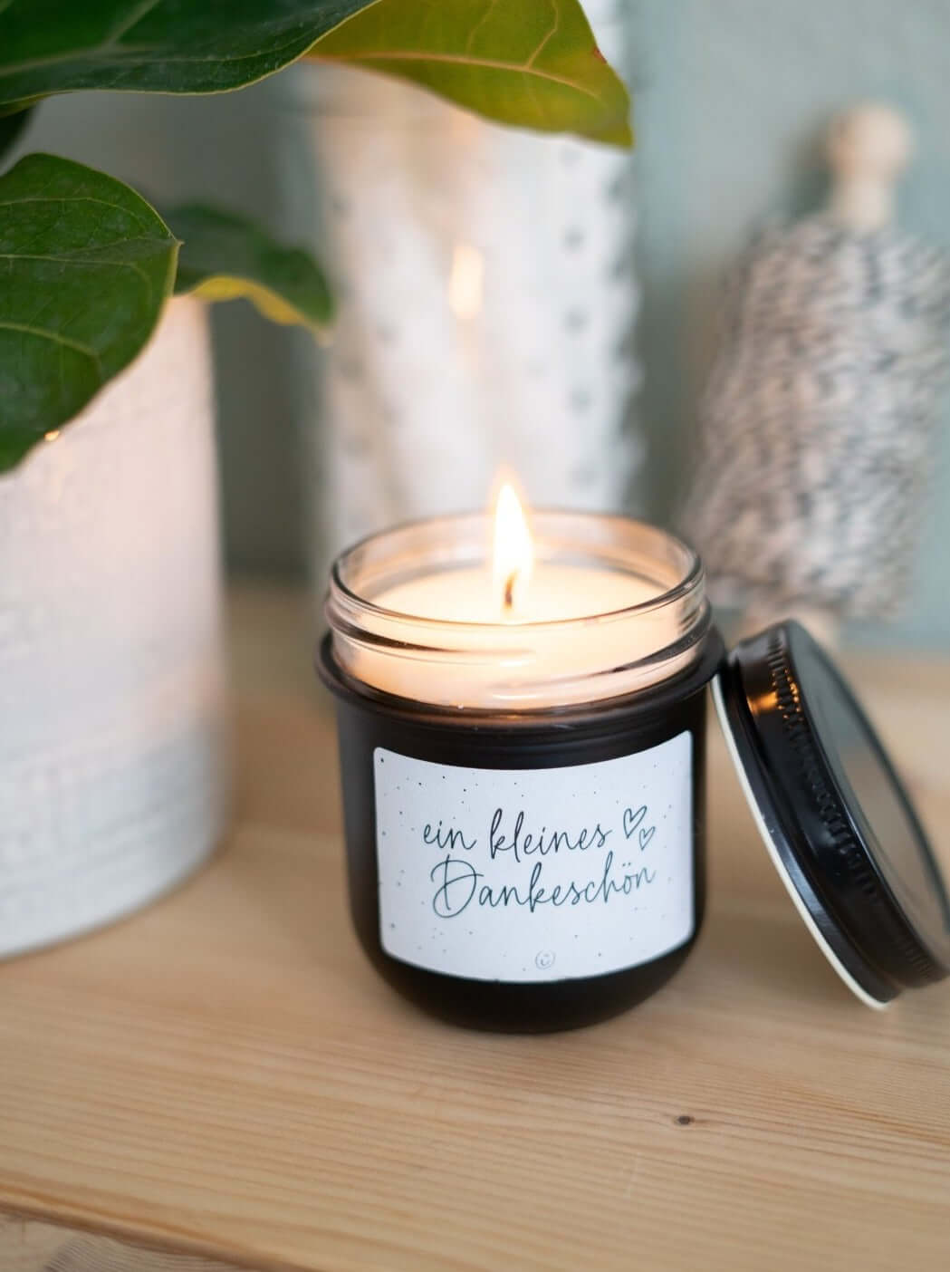 Ein kleines Dankeschön · Kerze