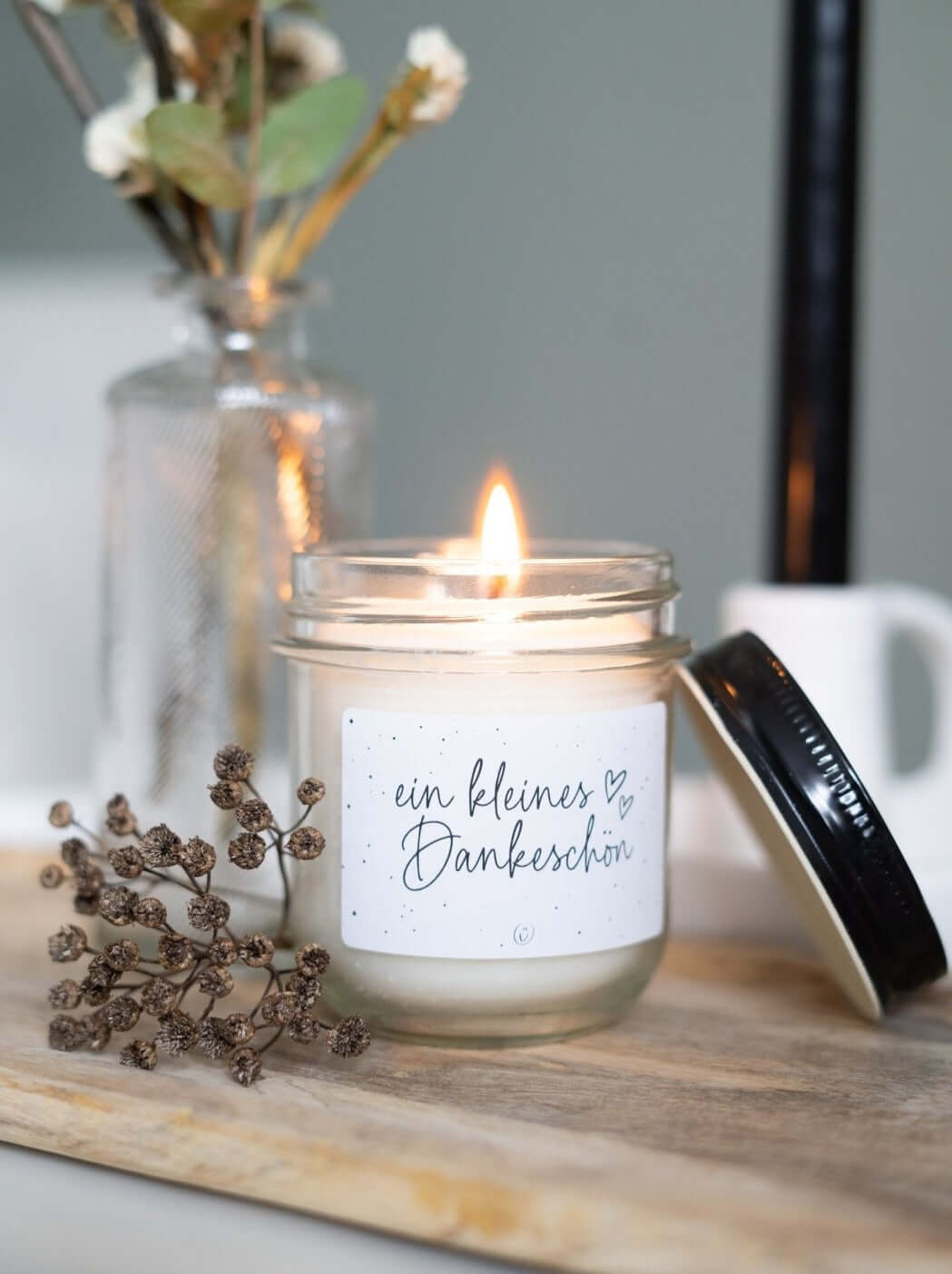 Ein kleines Dankeschön · Kerze