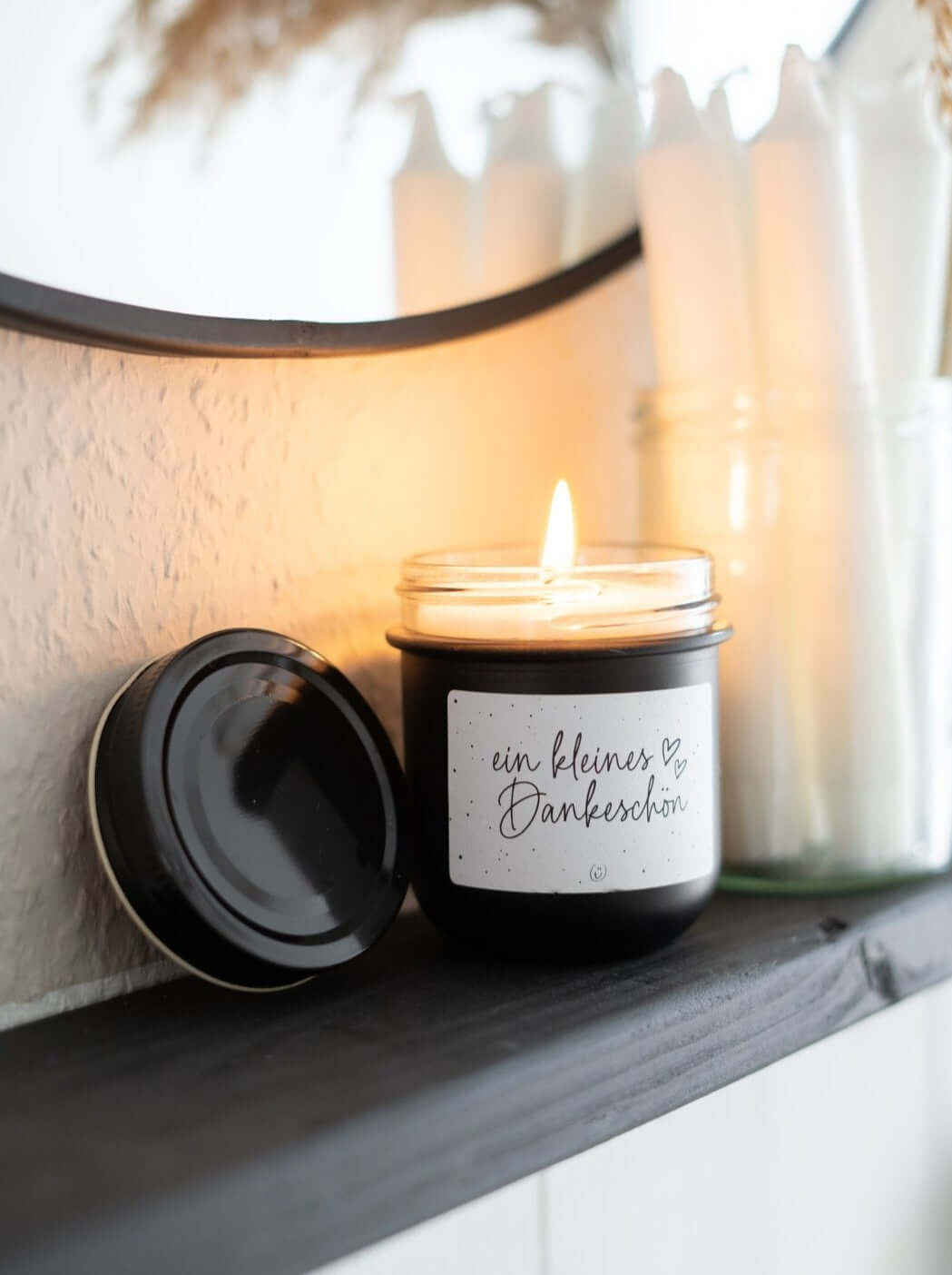Ein kleines Dankeschön · Kerze