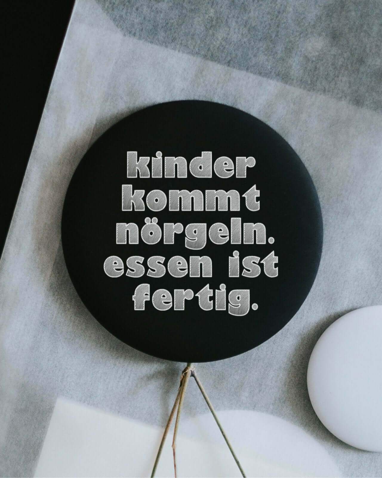 Kinder kommt nörgeln · Magnet · groß