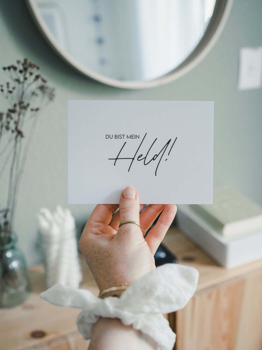 Mein Held · Postkarte