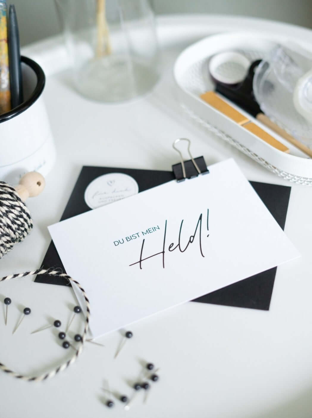 Mein Held · Postkarte