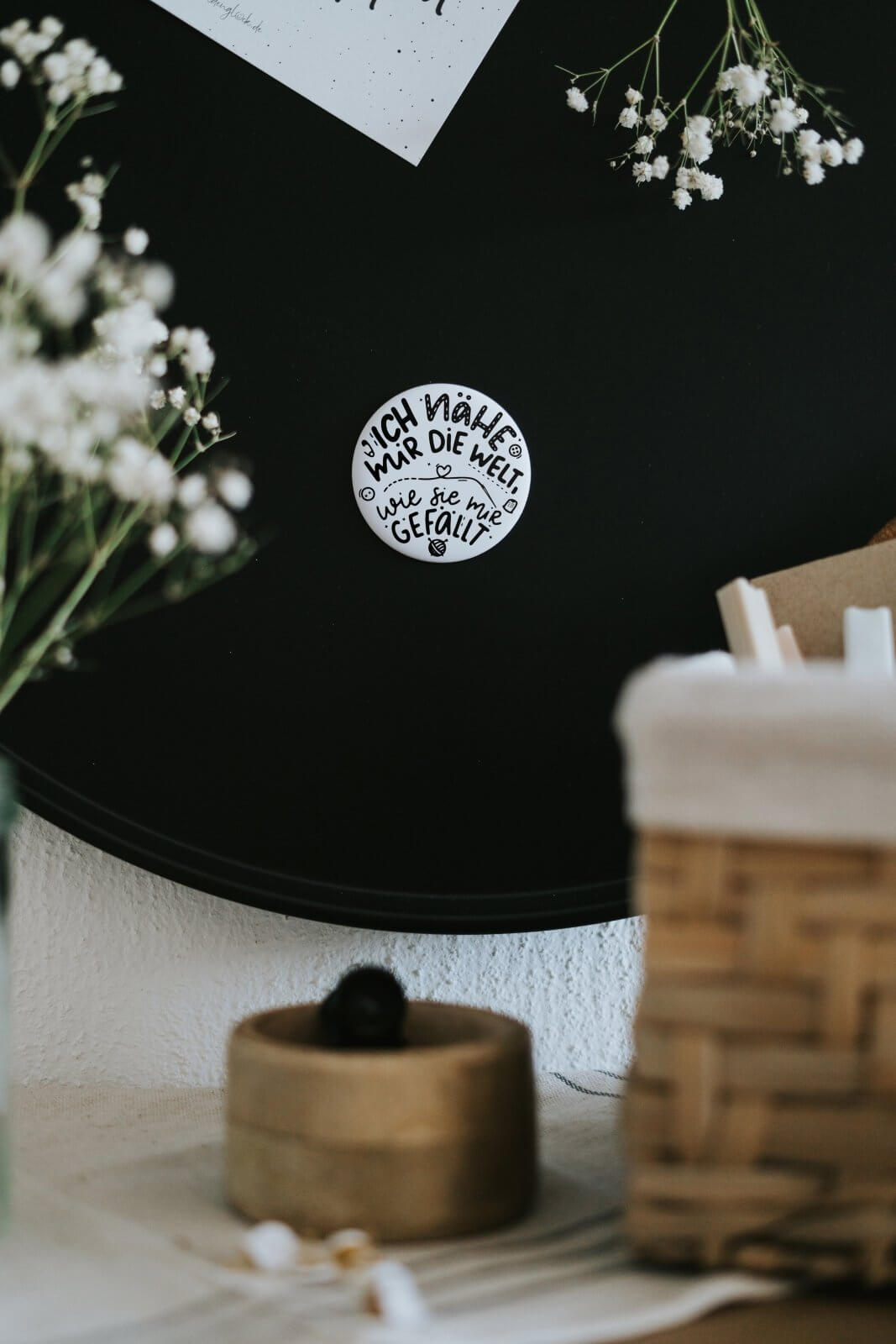 Ich nähe mir die Welt · Magnet · groß