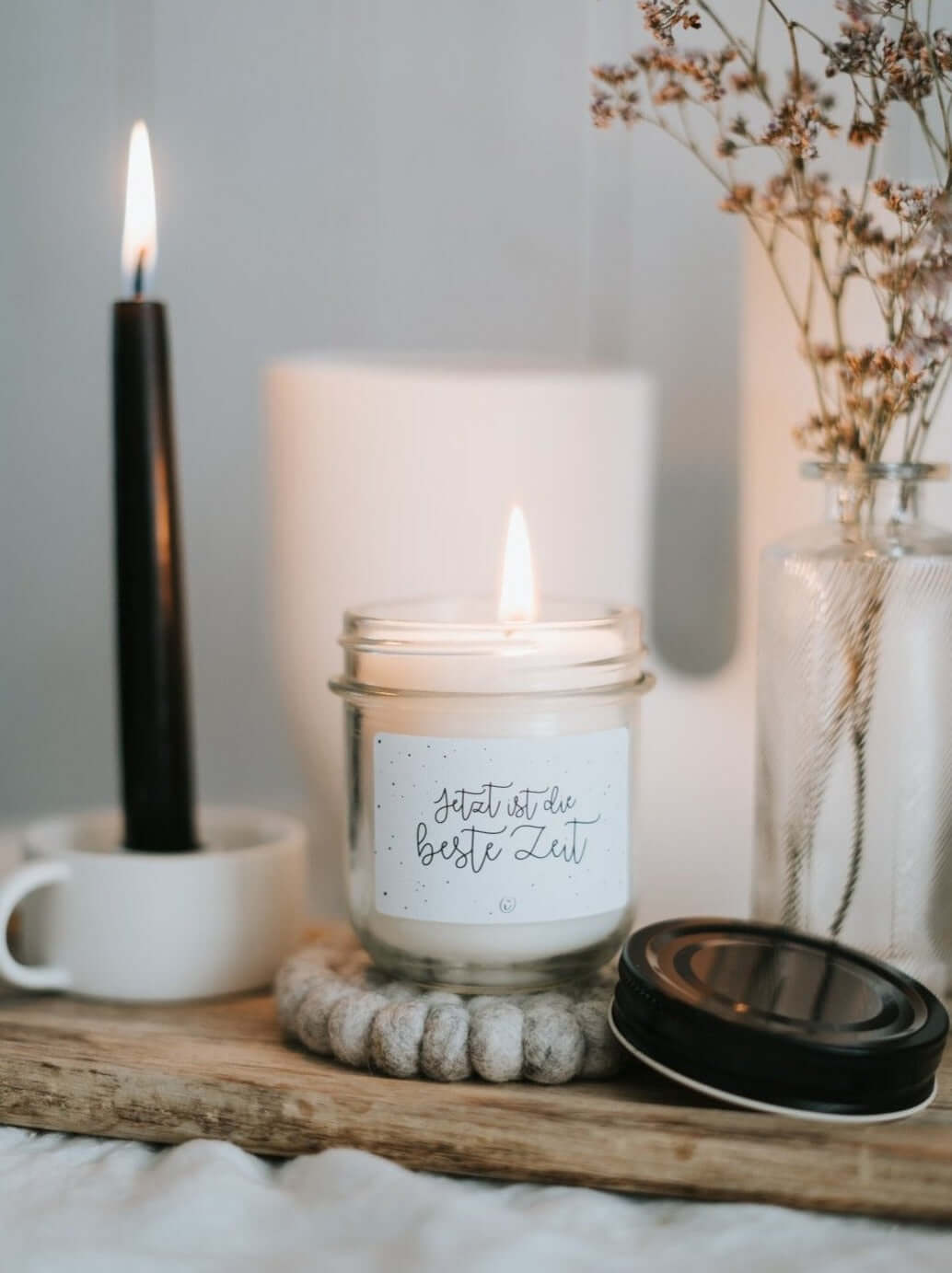 Beste Zeit · Kerze