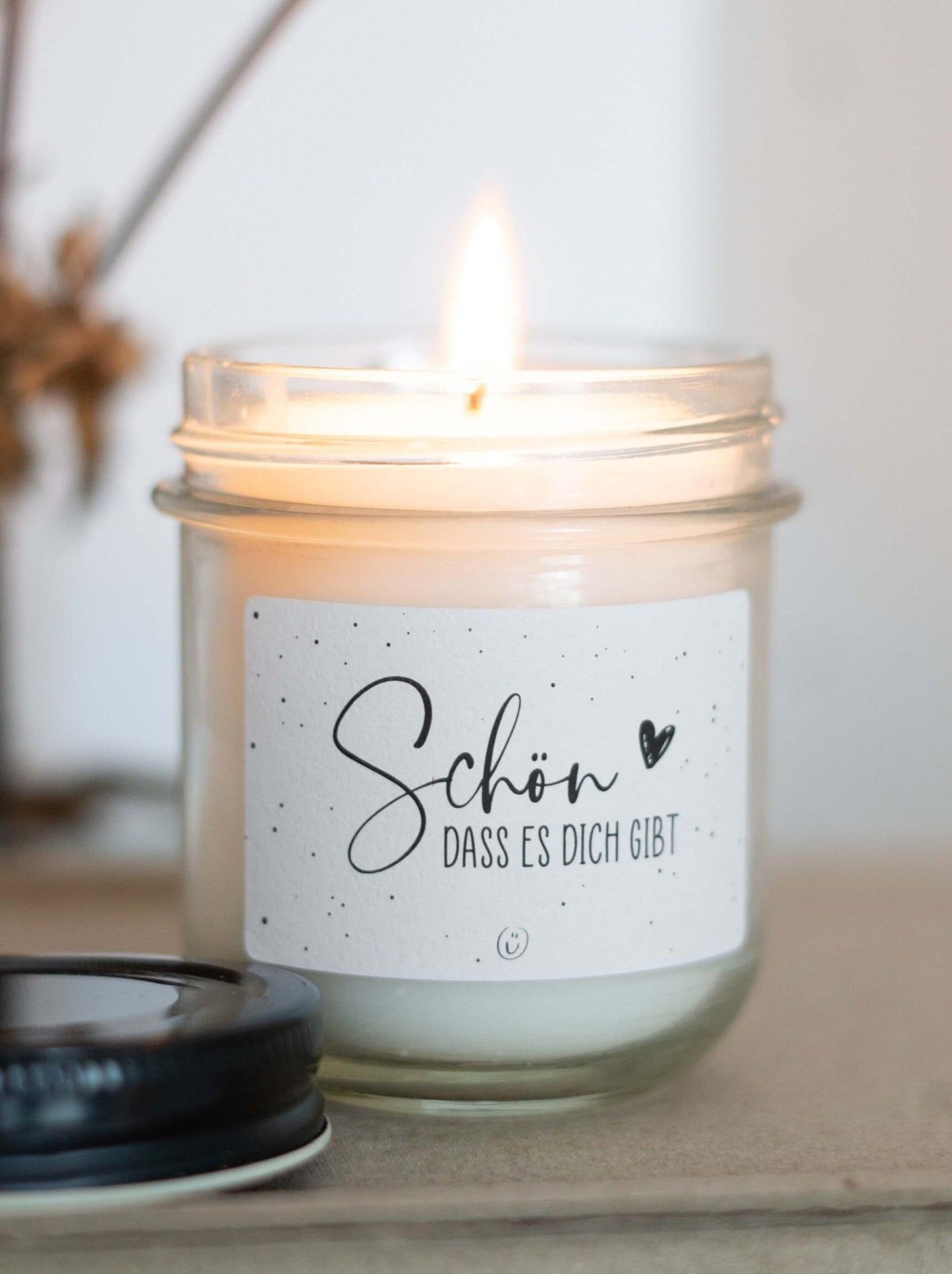 Schön, dass es Dich gibt · Kerze