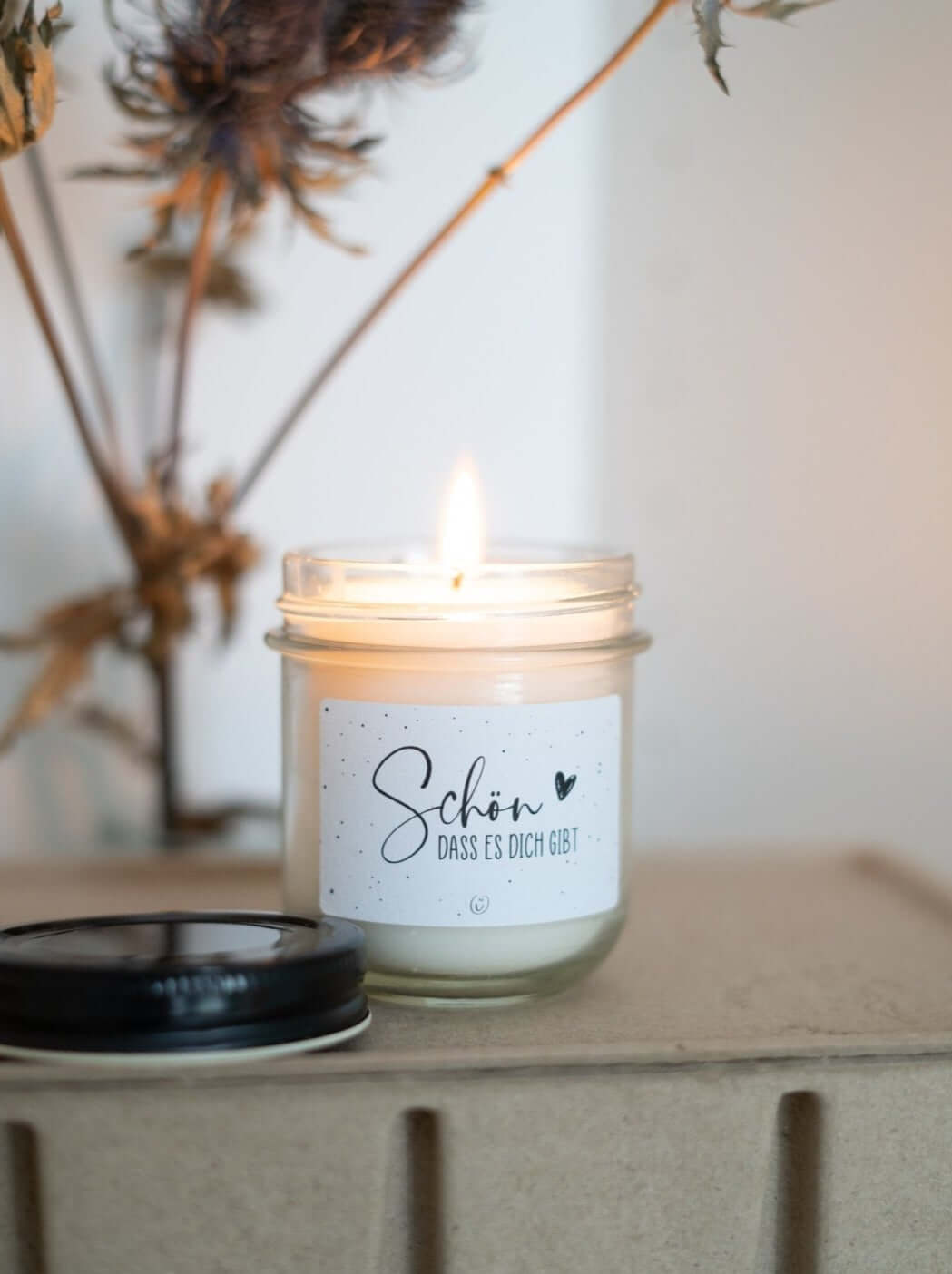 Schön, dass es Dich gibt · Kerze