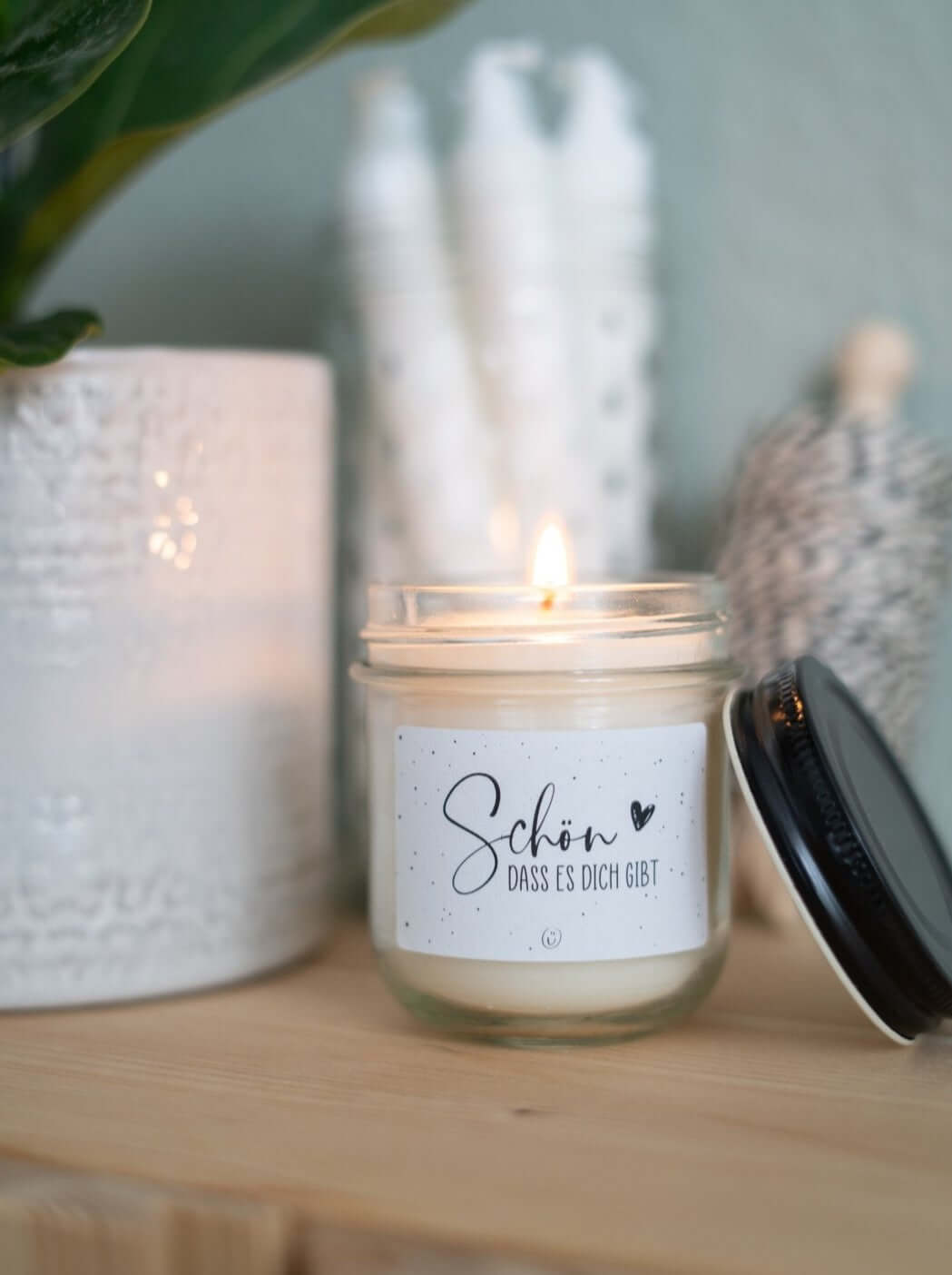 Schön, dass es Dich gibt · Kerze