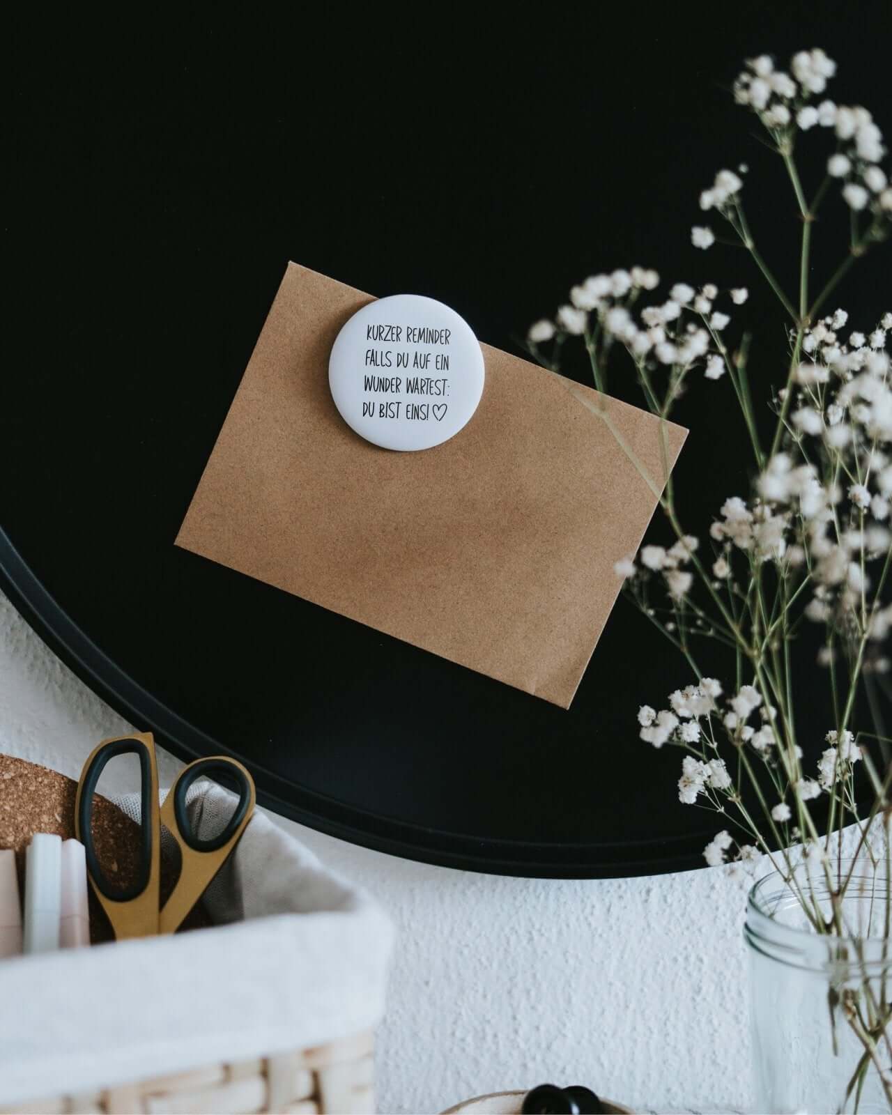 Kurzer Reminder · Magnet · groß