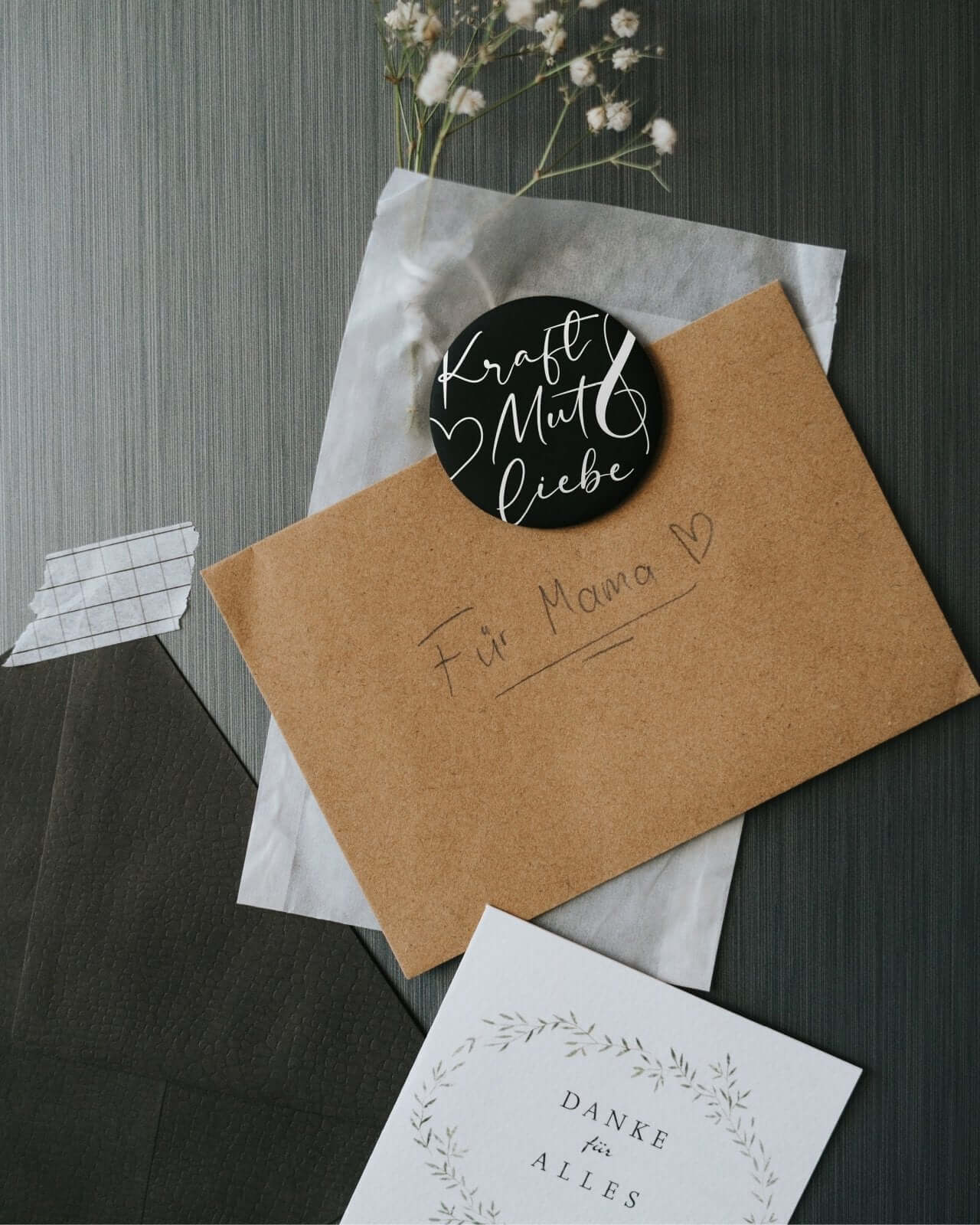 Mut und Liebe · Magnet · groß