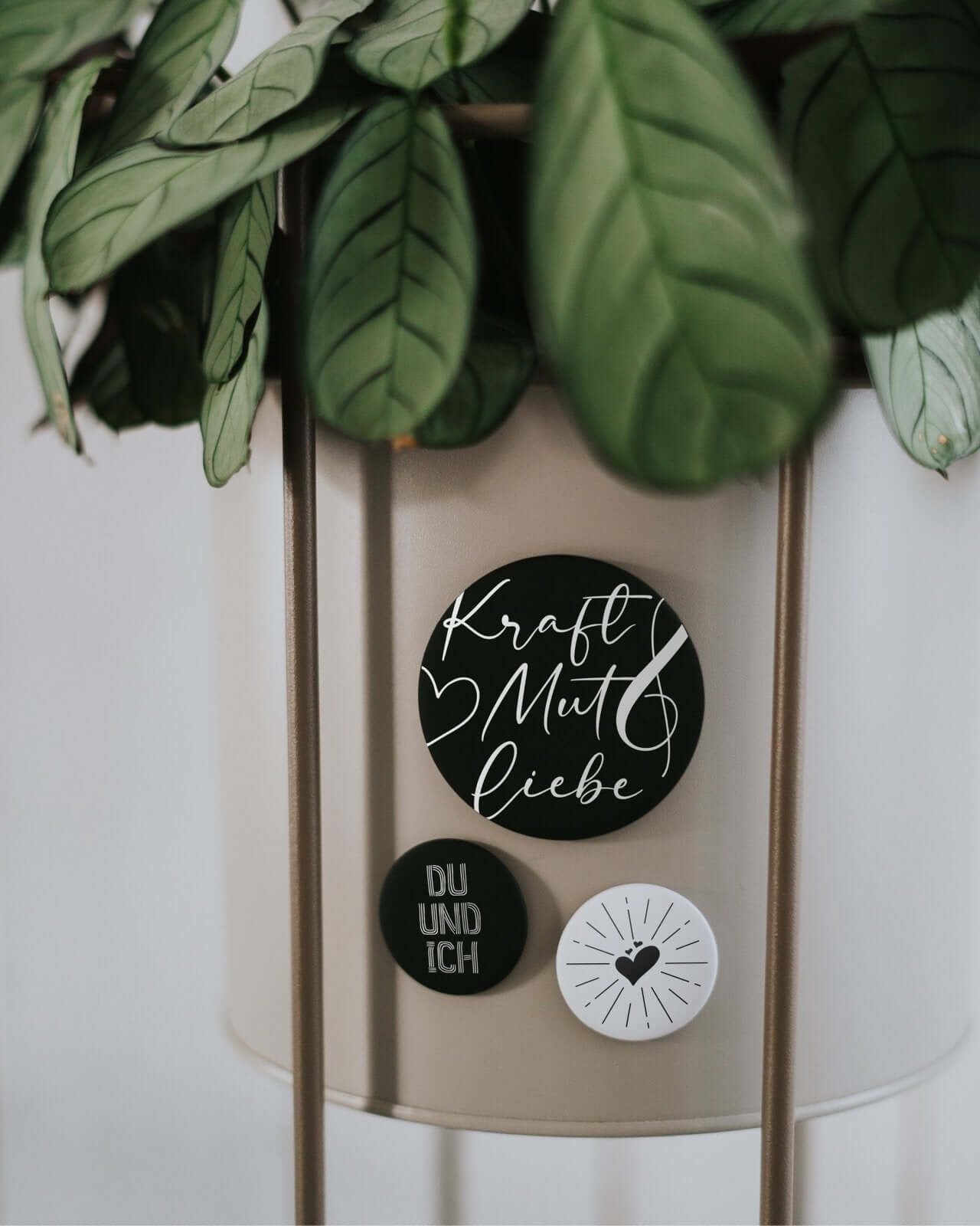 Mut und Liebe · Magnet · groß